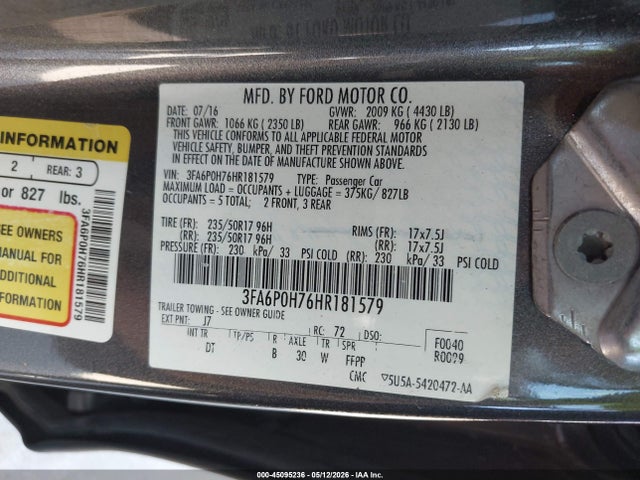 Ford Fusion Se