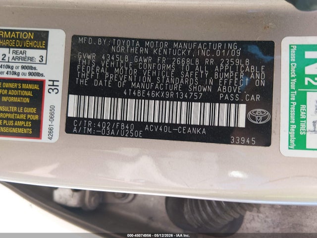 Toyota Camry Le