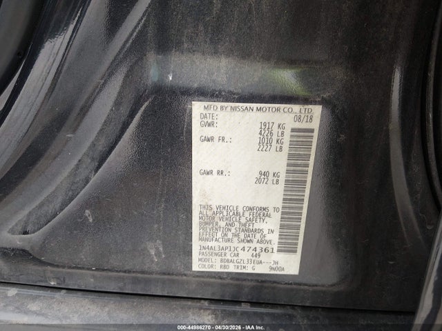 Nissan Altima 2.5 S
