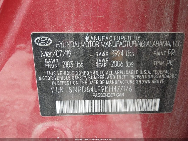 Hyundai ELANTRA Value Edition