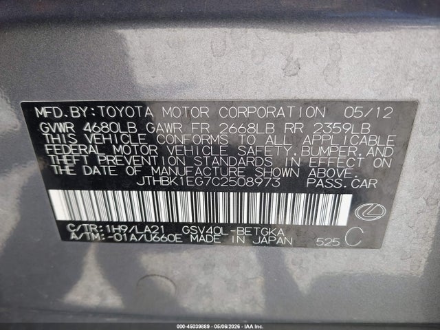 Lexus Es