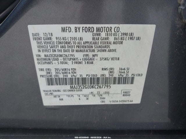 Ford EcoSport Se