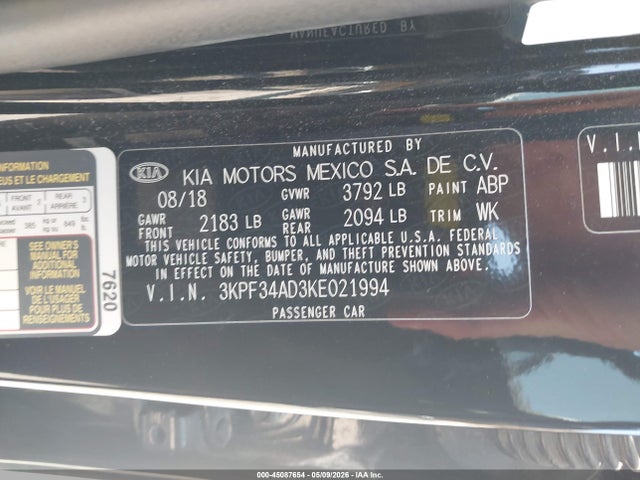 Kia Forte S