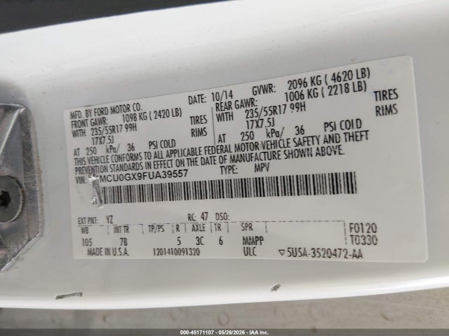 Ford Escape Se