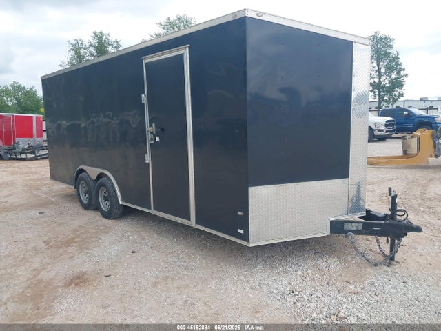 Salvage Trailer Enclosed Cargo Image