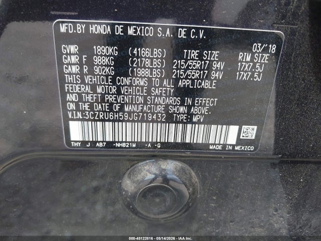 Honda HR-V Ex