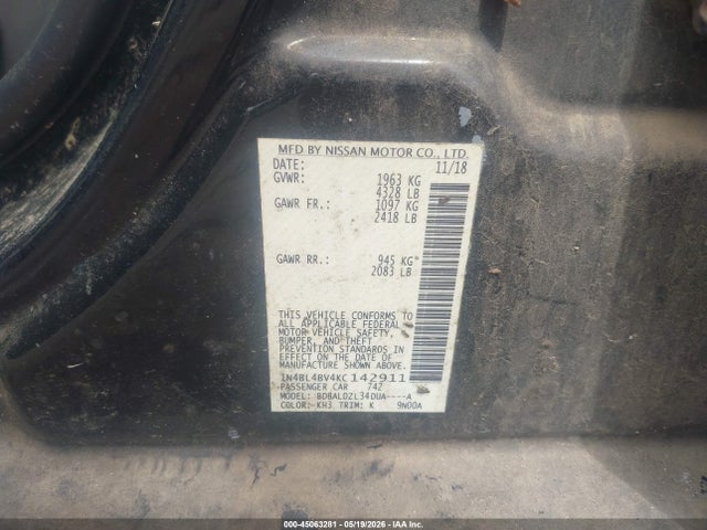 Nissan Altima 2.5 S