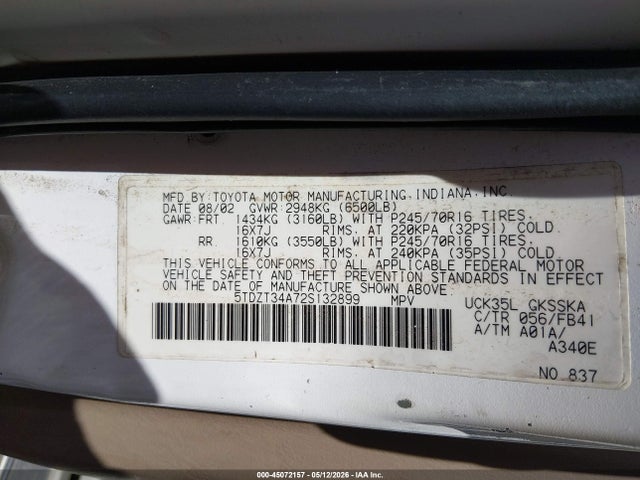 Toyota Sequoia Sr5 V8