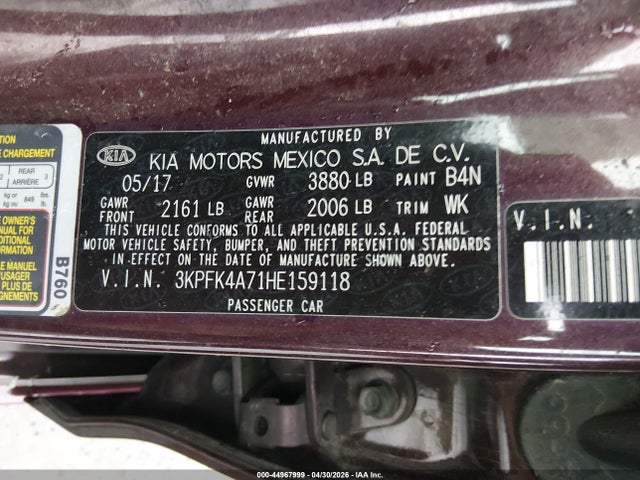Kia Forte Lx