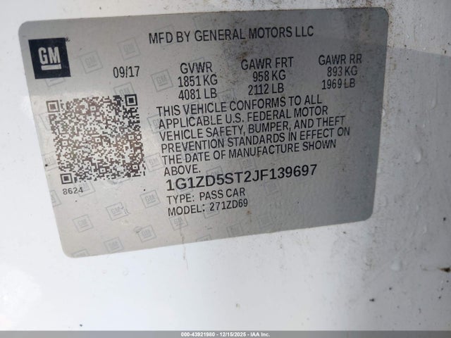 Chevrolet Malibu Lt