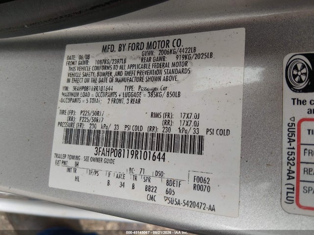 Ford Fusion Sel