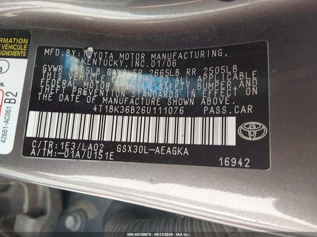 Toyota Avalon Xls