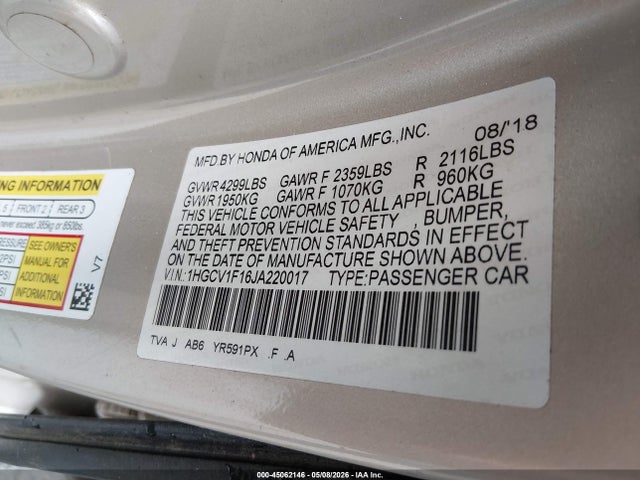 Honda Accord Lx