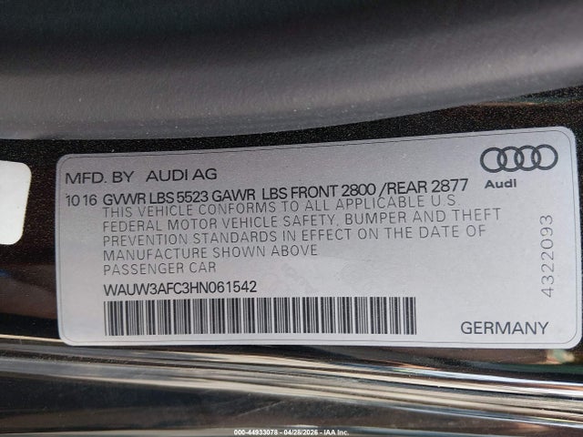 Audi A7 3.0t Competition Prestige
