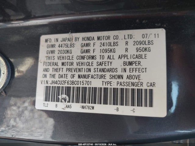 Acura TSX 2.4
