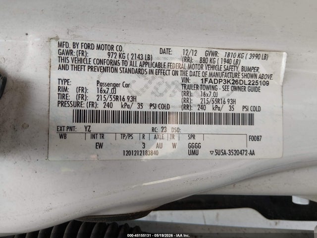 Ford Focus Se