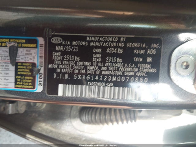 Kia K5 Lxs