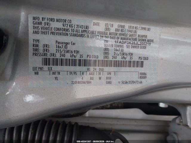 Ford Focus Se