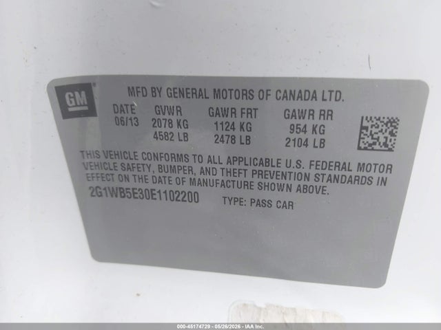 Chevrolet Impala Lt