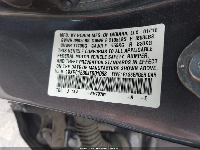 Honda Civic Ex-t