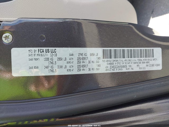 Dodge Grand Caravan Sxt
