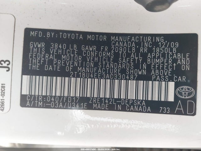 Toyota Corolla S