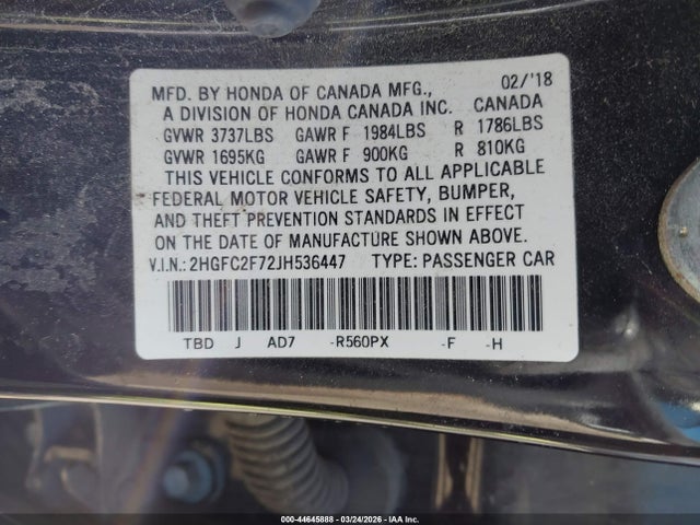 Honda Civic Ex