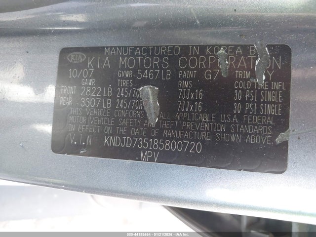 Kia Sorento Lx Base