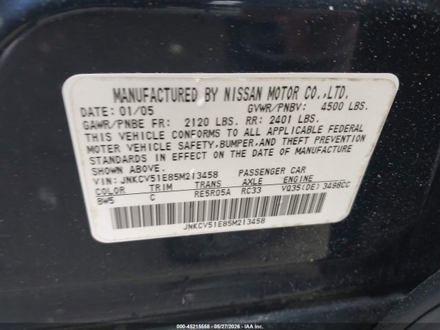 INFINITI G35