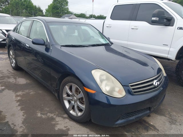 Salvage INFINITI G35 Image