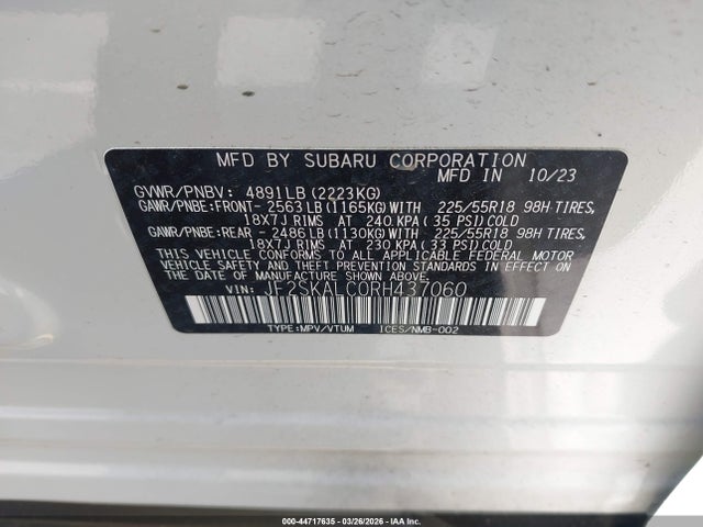 Subaru Forester Limited