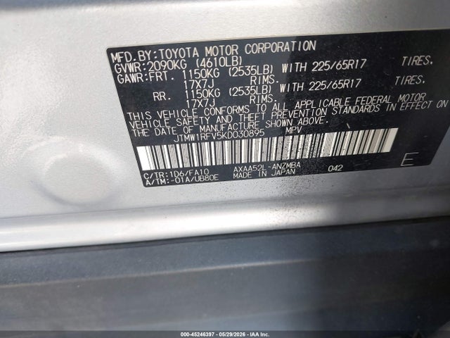 Toyota RAV4 Xle