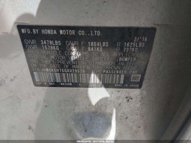 Honda Fit Ex