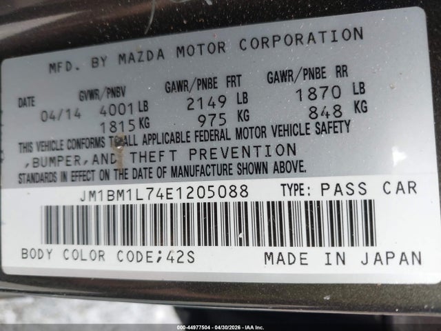 Mazda Mazda3 I Touring
