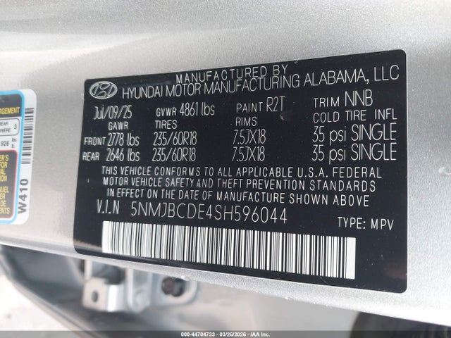 Hyundai TUCSON Sel