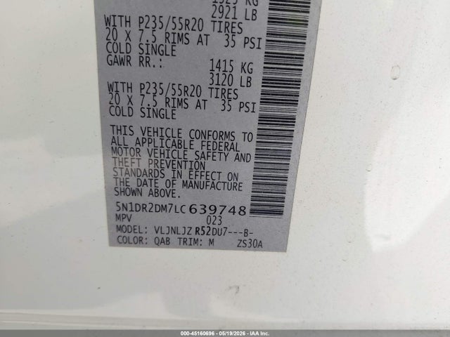 Nissan Pathfinder Platinum 4wd