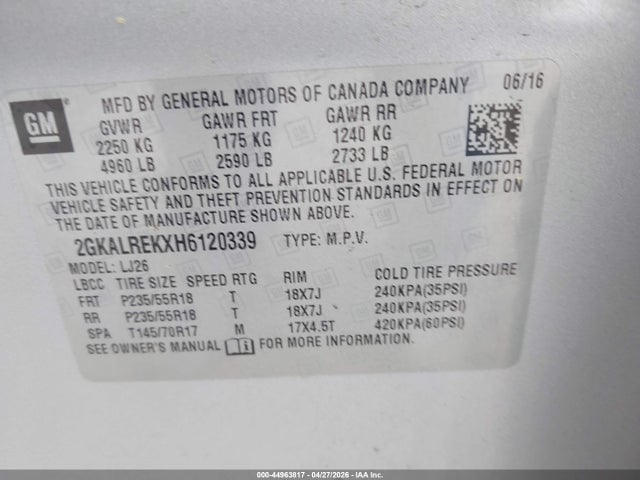 GMC Terrain Denali