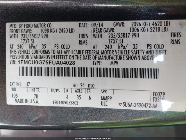 Ford Escape Se