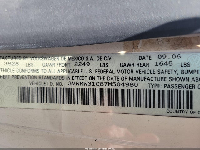 Volkswagen Beetle 2.5