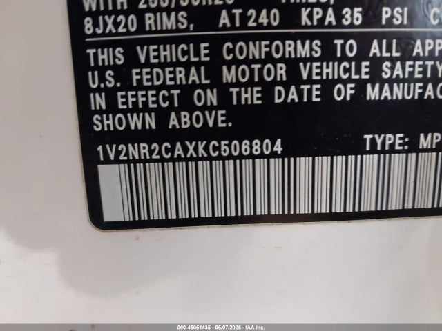 Volkswagen Atlas 3.6l V6 Sel Premium
