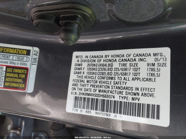 Honda CR-V Ex
