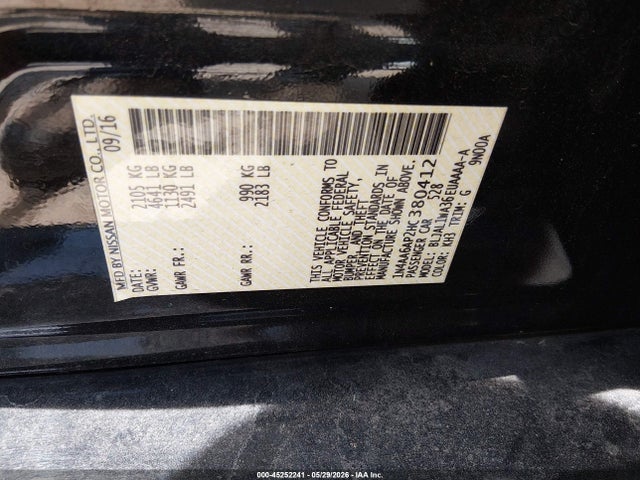 Nissan Maxima 3.5 Sr