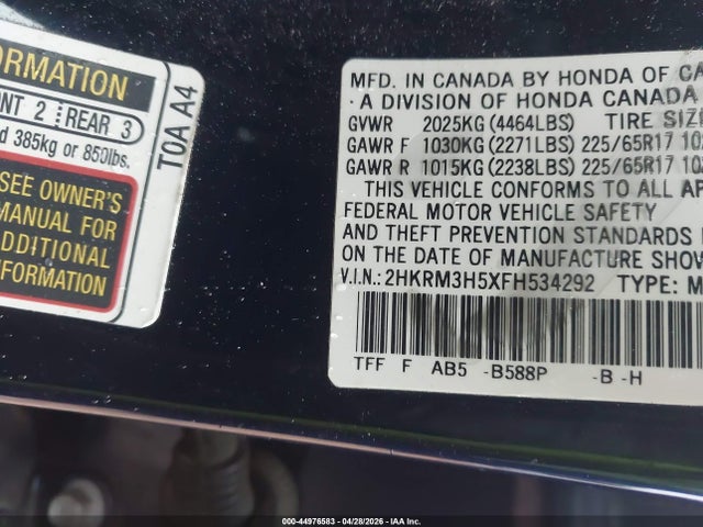 Honda CR-V Ex