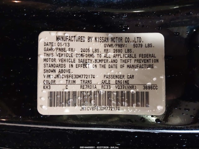 INFINITI G37