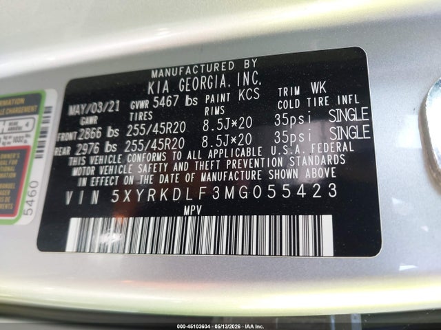 Kia Sorento Sx