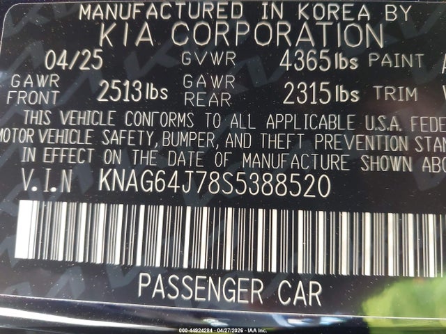 Kia K5 Gt-line