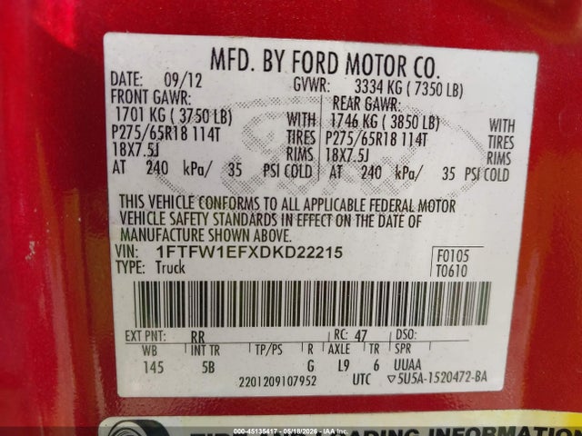 Ford F-150 Fx4