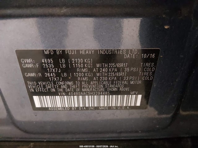 Subaru Outback 2.5i
