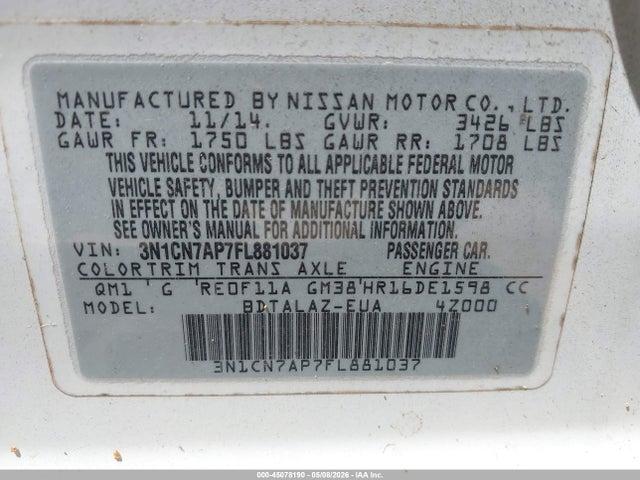 Nissan Versa