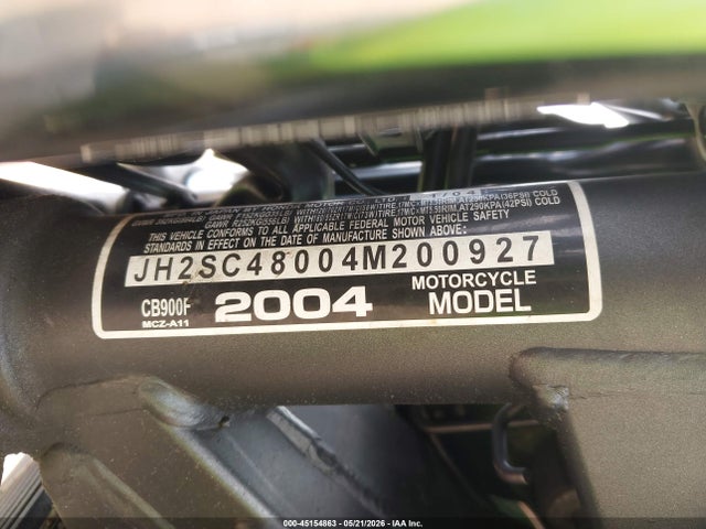 Honda Cb900 F